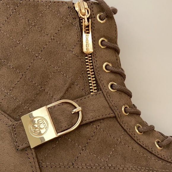 BEBE Wandell Taupe Booties - Picture 5 of 8